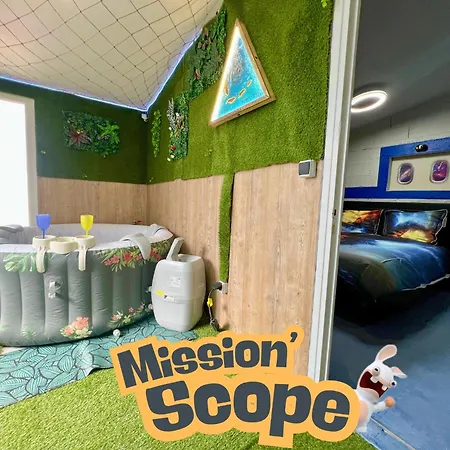 Missionscope Maison Avec Jacuzzi A 5 Min Du Parc Holiday home *